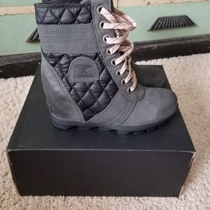 Sorel Lexie Wedge Dark Slate Gray